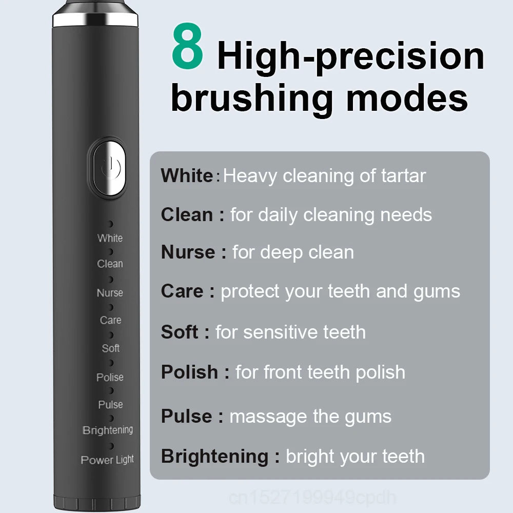 Electric Toothbrush Sonic Electric Toothbrush for Adult Teeth Whitening Rechargeable Electric Toothbrush with Tooth Brush Case