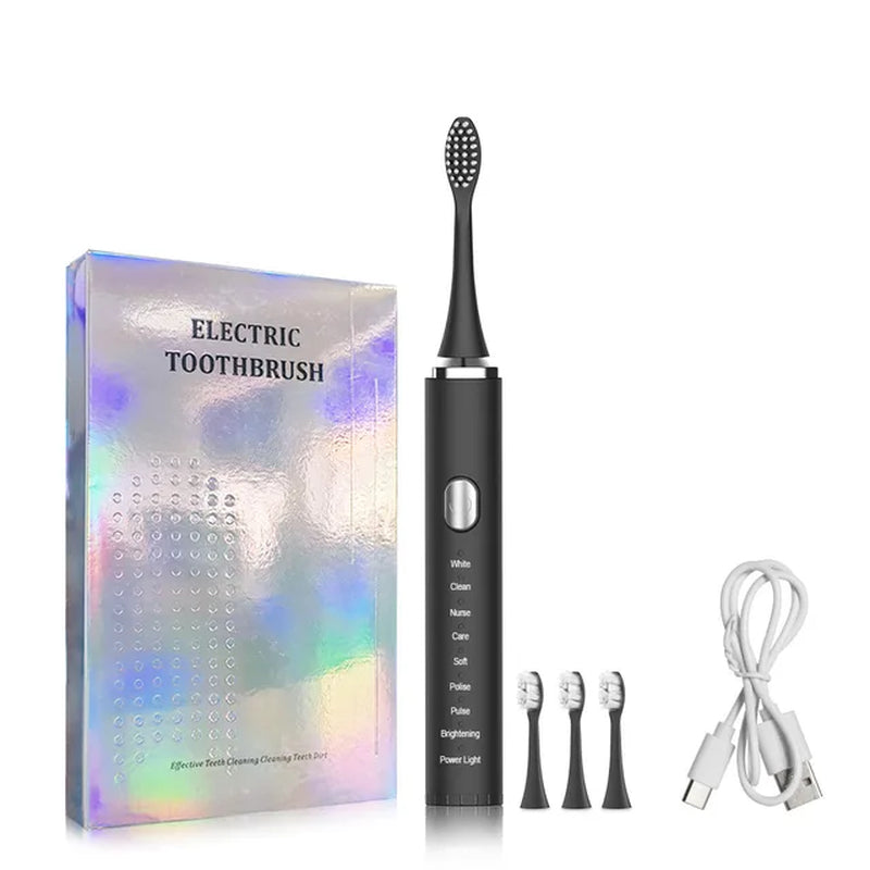 Electric Toothbrush Sonic Electric Toothbrush for Adult Teeth Whitening Rechargeable Electric Toothbrush with Tooth Brush Case