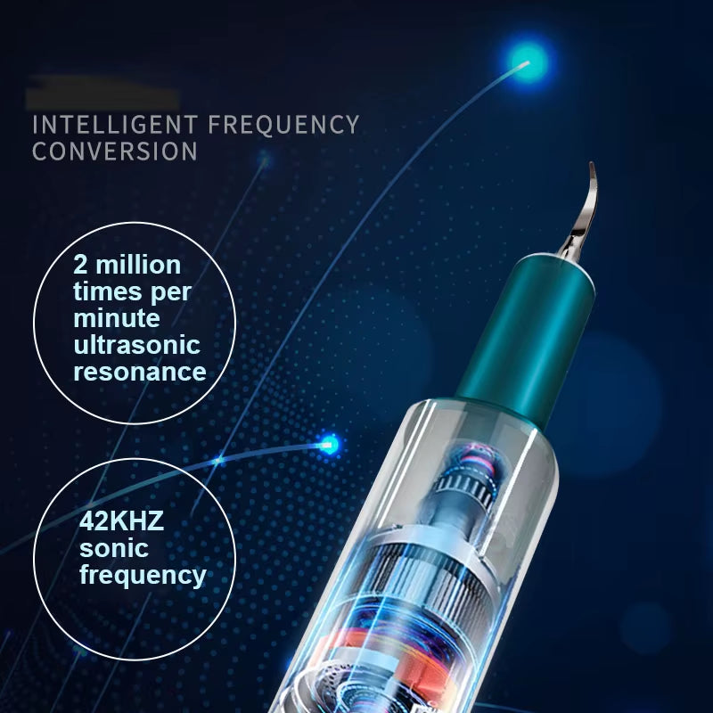 Ultrasonic Dental Scaler Stone Removal with Lights Dental Mirror LED Display Electric Teeth Plaque Cleaner Dental