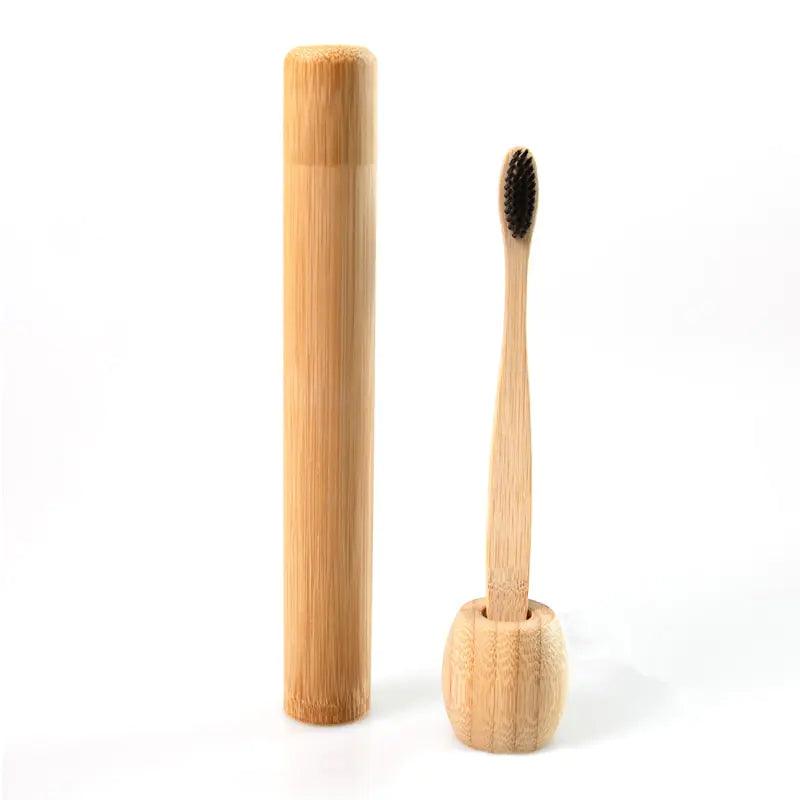 Bamboo Toothbrush Set - Adult/Child - Oral Agency