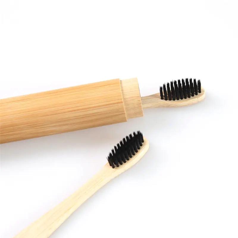 Bamboo Toothbrush Set - Adult/Child - Oral Agency
