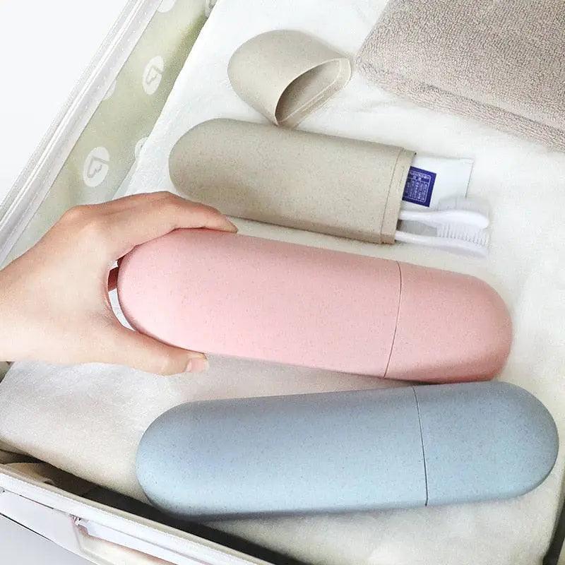 Travel Toothpaste And Toothbrush Organiser - Oral Agency