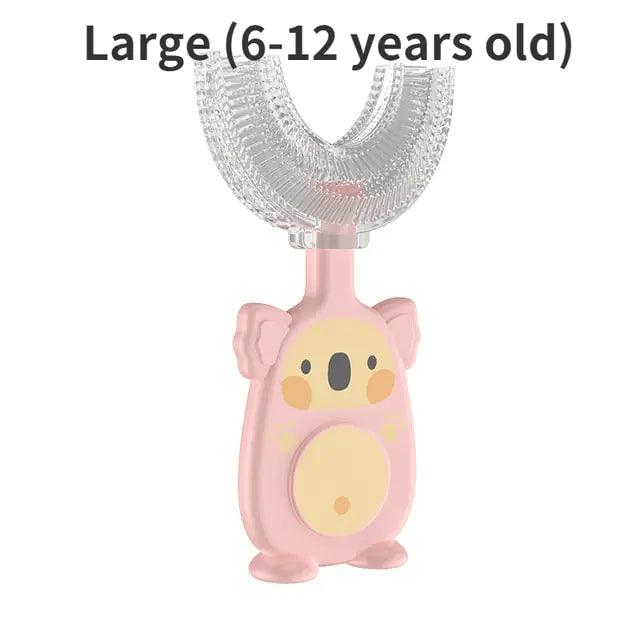U-shaped Silicone Kids Toothbrush - Oral Agency