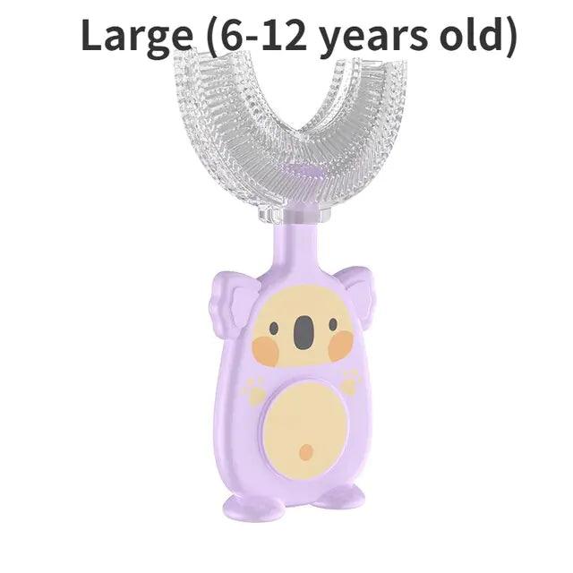 U-shaped Silicone Kids Toothbrush - Oral Agency
