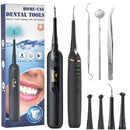 LED Electric Sonic Scaler Toothbrush Set Stains Dental Calculus Remover Tooth Cleaner Teeth Whitening Oral Irrigation Care Tools