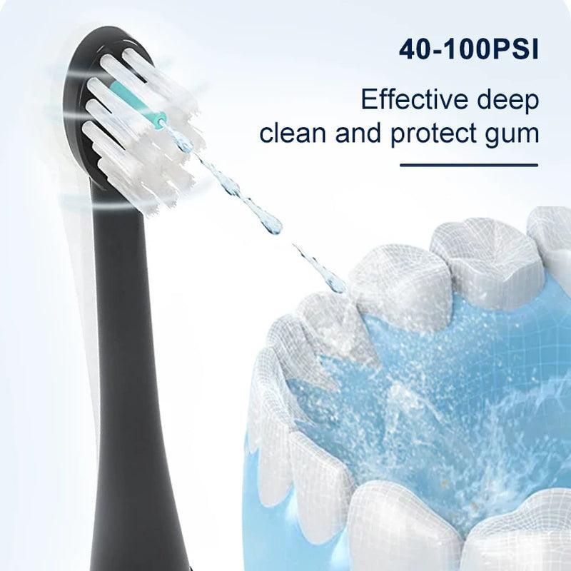 3-in1-cordless-advanced-water-dental-flosser-and-electric-toothbrush-combo-oral-agency-2 - Oral Agency