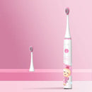 Sonic Electric Toothbrush Upgraded Kid Safety Automatic Toothbrush USB Rechargeable with 2 Pcs Replacement Brush Head SK3