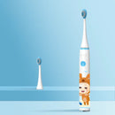 Sonic Electric Toothbrush Upgraded Kid Safety Automatic Toothbrush USB Rechargeable with 2 Pcs Replacement Brush Head SK3