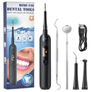 LED Electric Sonic Scaler Toothbrush Set Stains Dental Calculus Remover Tooth Cleaner Teeth Whitening Oral Irrigation Care Tools