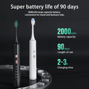 Electric Toothbrush for Adults with 1080P Visual Oral Scope, Rechargeable Sonic Toothbrush with 6 Brush Heads & Holder, 3 Dynamics & 5 Modes, 2Min Smart Timer Reminder, Great Gift for Fathers