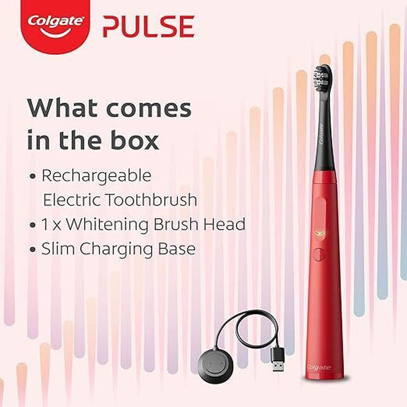 Colgate Electric Toothbrush Series 1 Pulse Whitening Red