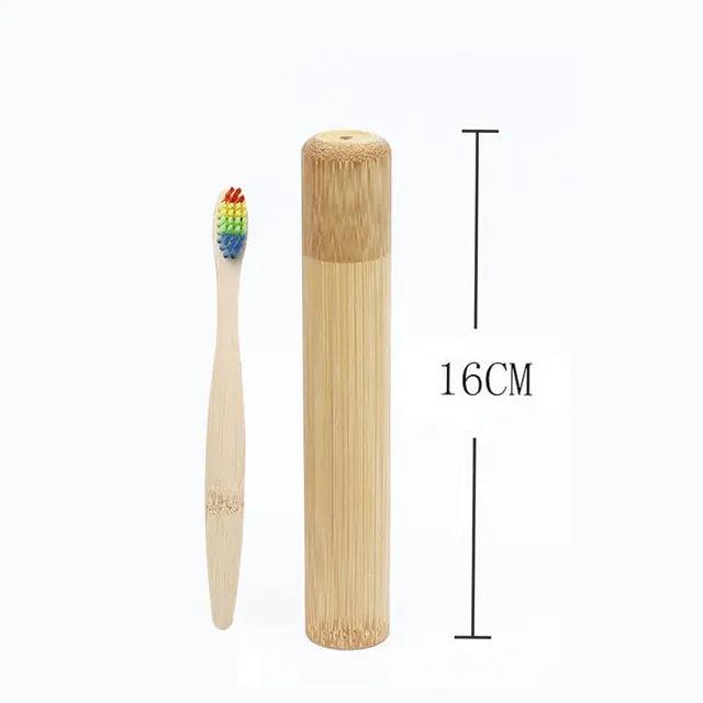 Bamboo Toothbrush Set - Adult/Child - Oral Agency