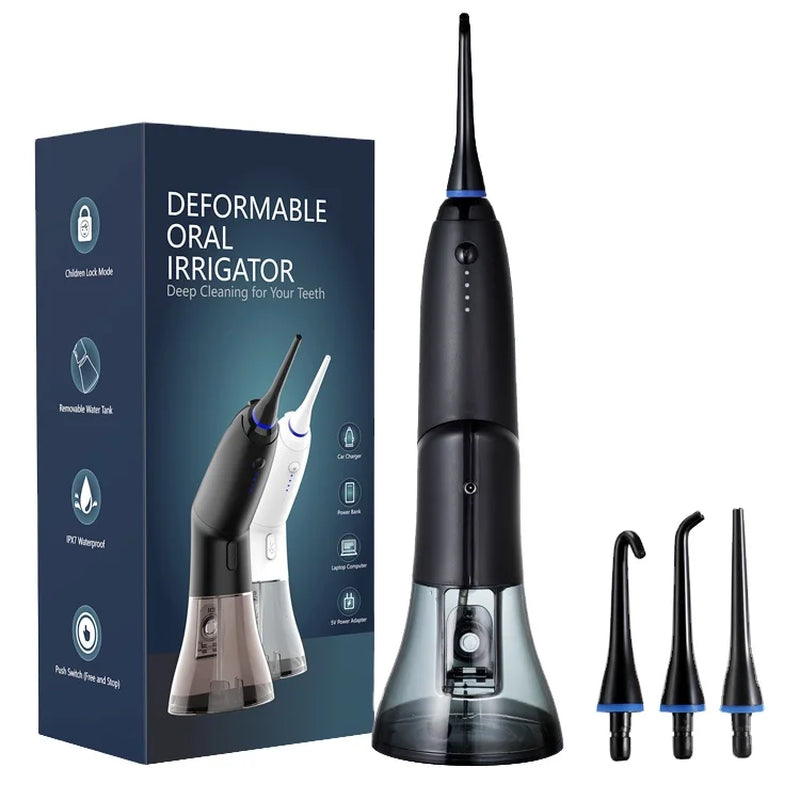 Water Jet Flosser Cordless Portable Oral Irrigator