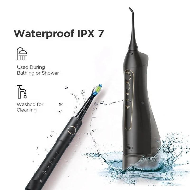 Cordless Rechargeable Portable Water Flosser and Electric Toothbrush Set - Oral Agency