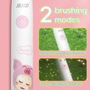 Sonic Electric Toothbrush Upgraded Kid Safety Automatic Toothbrush USB Rechargeable with 2 Pcs Replacement Brush Head SK3