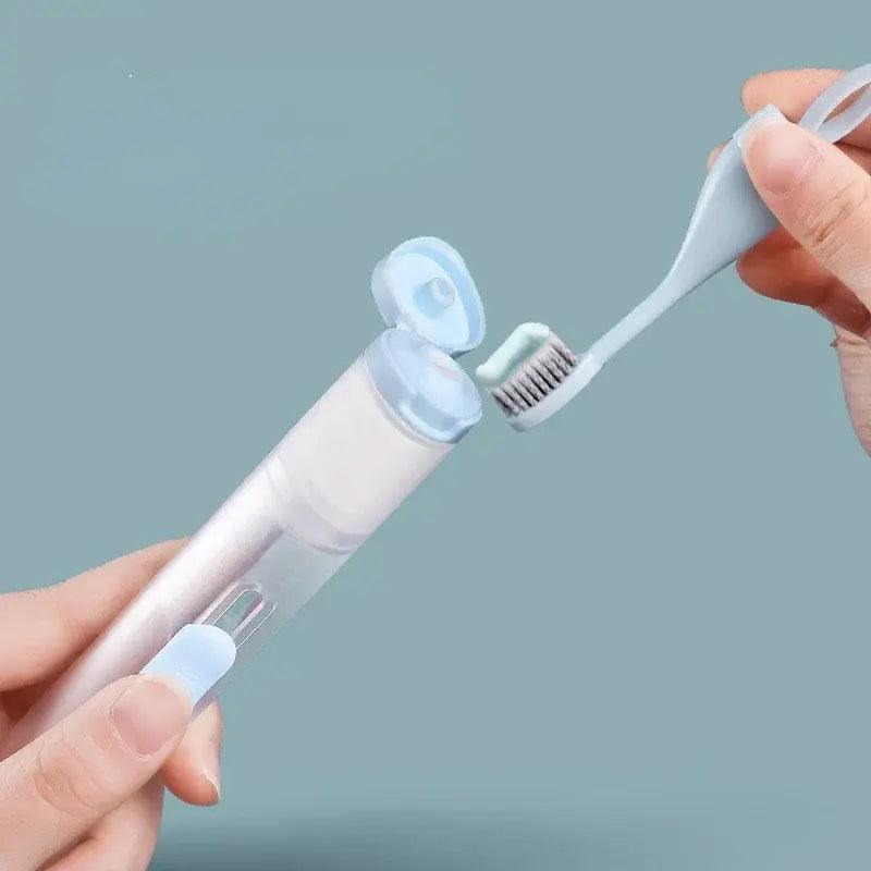 Foldable Portable Toothbrush Set - Oral Agency