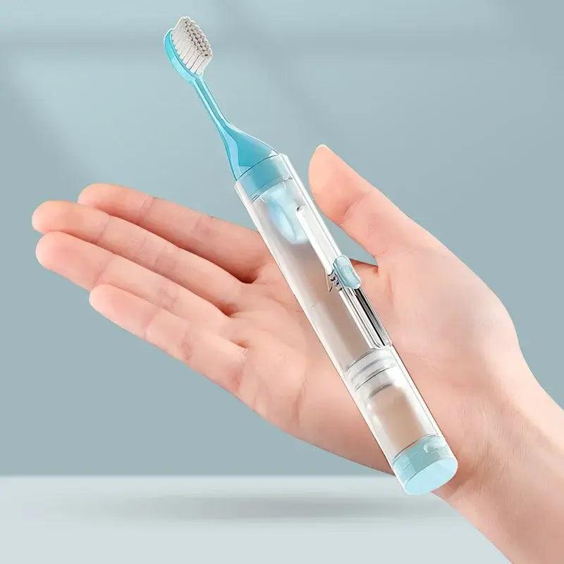 Foldable Portable Toothbrush Set