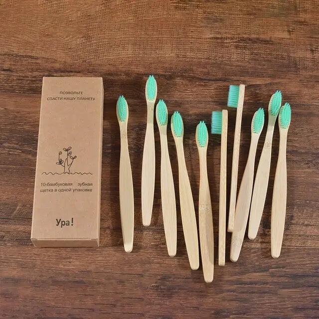 Colorful Toothbrush Natural Bamboo - Oral Agency