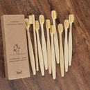 Colorful Toothbrush Natural Bamboo - Oral Agency