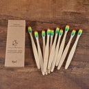 Colorful Toothbrush Natural Bamboo - Oral Agency