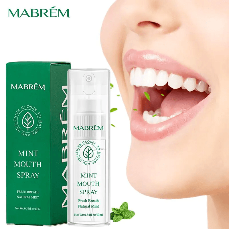 Natural Mint Oral Spray: Freshens Breath - Oral Agency