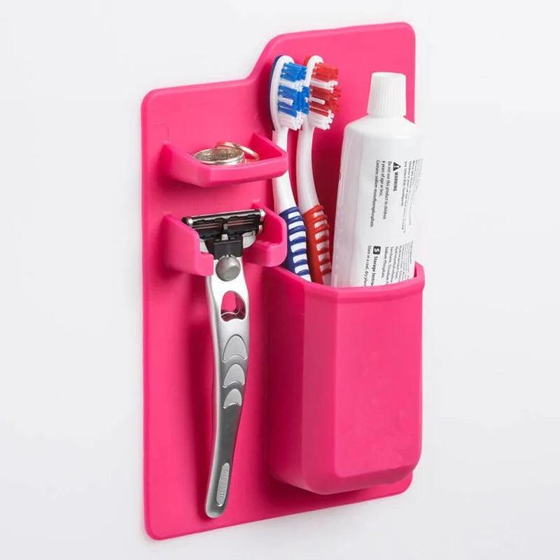 Shower Hanger Toothbrush Holder Bathroom - Oral Agency