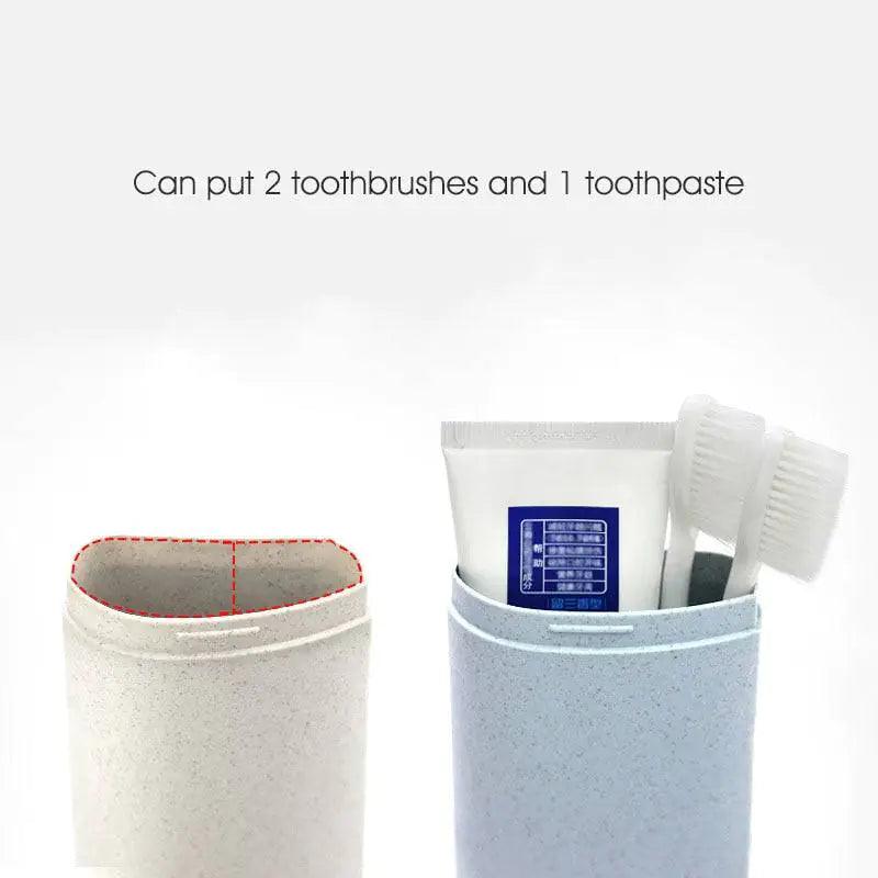 Travel Toothpaste And Toothbrush Organiser - Oral Agency