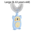 U-shaped Silicone Kids Toothbrush - Oral Agency