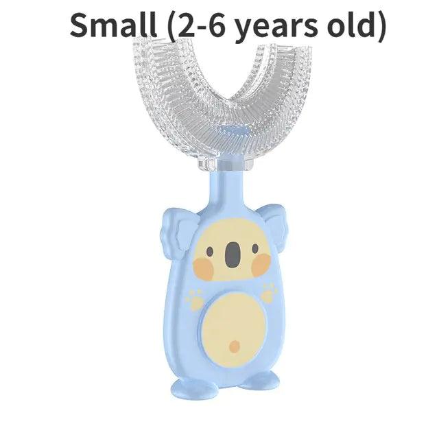 U-shaped Silicone Kids Toothbrush - Oral Agency